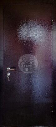 стальная дверь с отделкой порошок и мдф-ДВ-1391