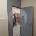 входная тамбурная дверь ДВТАМ-49 с верхней вставкой